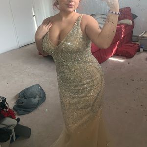 Prom dress mermaid tail style